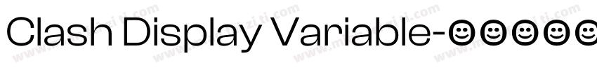 Clash Display Variable字体转换